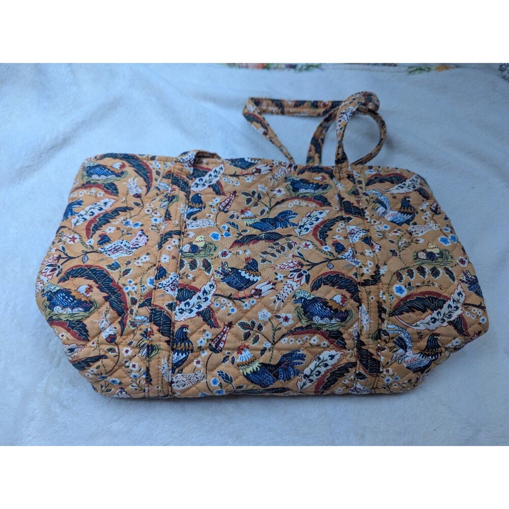 Vera Bradley French Hens Tote bag / Shoulder bag Chicken and egg bag super cute